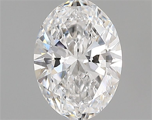 Picture of Natural Diamond 0.50 Carats, Oval with  Cut, D Color, VVS2 Clarity and Certified by GIA