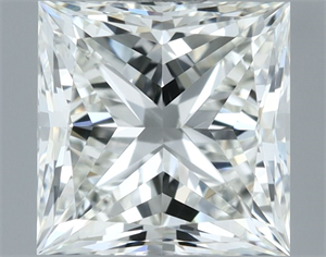 Foto Diamante Natural 1.00 quilates, Princesa , Color H, claridad VVS2 y certificado IGI de