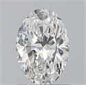 Diamante Natural 0.70 quilates, Ovalado , Color E, claridad VS2 y certificado GIA
