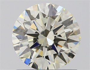 Picture of Natural Diamond 1.00 Carats, Round with Excellent Cut, I Color, VS2 Clarity and Certified by IGI
