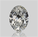 Diamante Natural 0.50 quilates, Ovalado , Color F, claridad VS2 y certificado GIA