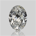 Diamante Natural 0.50 quilates, Ovalado , Color F, claridad VS2 y certificado GIA