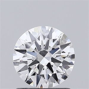 Picture of Lab Grown Diamond 1.12 Carats, Round with Ideal Cut, D Color, VVS2 Clarity and Certified by IGI
