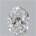 Natural Diamond 1.21 Carats, Oval with  Cut, F Color, VS1 Clarity and Certified by GIA