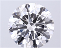 Lab Grown Diamond 7.03 Carats, Round with Excellent Cut, E Color, VS1 Clarity and Certified by IGI