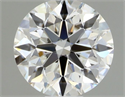 Diamante Natural 0.41 quilates, Redondo , Color F, claridad VVS1 y certificado GIA
