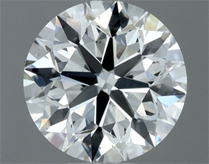 Foto Diamante Natural 0.81 quilates, Redondo , Color F, claridad VS2 y certificado IGI de