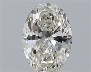 Picture of Natural Diamond 1.51 Carats, Oval with  Cut, I Color, SI1 Clarity and Certified by GIA