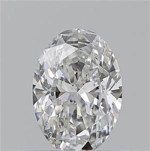 Picture of Natural Diamond 0.70 Carats, Oval with  Cut, F Color, SI1 Clarity and Certified by GIA
