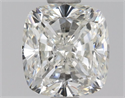 Natural Diamond 0.90 Carats, Cushion with  Cut, I Color, VVS1 Clarity and Certified by GIA