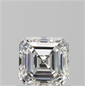 Diamante Natural 1.01 quilates, Asscher , Color I, claridad VVS2 y certificado GIA