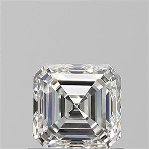 Foto Diamante Natural 1.01 quilates, Asscher , Color I, claridad VVS2 y certificado GIA de
