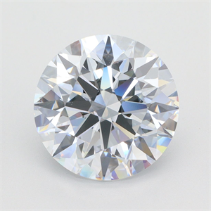 Picture of Lab Grown Diamond 5.05 Carats, Round with Ideal Cut, H Color, VS1 Clarity and Certified by IGI