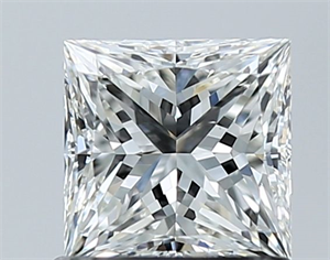 Picture of Natural Diamond 1.00 Carats, Princess with  Cut, G Color, VS1 Clarity and Certified by GIA