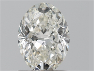 Picture of Natural Diamond 0.80 Carats, Oval with  Cut, H Color, VVS1 Clarity and Certified by IGI