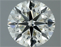 Natural Diamond 0.80 Carats, Round with Very Good Cut, K Color, VS1 Clarity and Certified by IGI