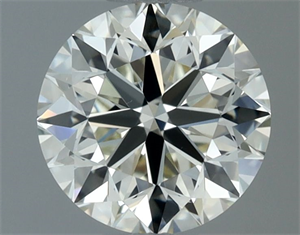 Picture of Natural Diamond 0.80 Carats, Round with Very Good Cut, K Color, VS1 Clarity and Certified by IGI