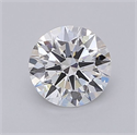 Del inventario de diamantes de laboratorio, 1.04 quilates, Redondo , Color D, claridad VVS2 y certificado IGI