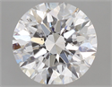 Del inventario de diamantes de laboratorio, 1.10 quilates, Redondo , Color E, claridad SI1 y certificado IGI