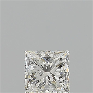 Picture of Natural Diamond 0.60 Carats, Princess with  Cut, G Color, VVS2 Clarity and Certified by GIA