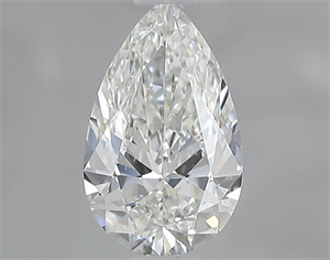 Picture of Natural Diamond 0.71 Carats, Pear with  Cut, H Color, SI1 Clarity and Certified by GIA