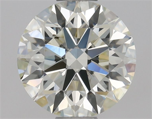 Picture of Natural Diamond 0.80 Carats, Round with Excellent Cut, L Color, SI1 Clarity and Certified by GIA