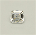 Diamante Natural 0.40 quilates, Asscher , Color F, claridad VS2 y certificado GIA