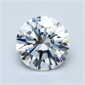 Natural Diamond 1.89 Carats, Round with Excellent Cut, D Color, IF Clarity and Certified by GIA