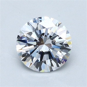 Picture of Natural Diamond 1.89 Carats, Round with Excellent Cut, D Color, IF Clarity and Certified by GIA