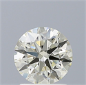 Natural Diamond 1.25 Carats, Round with Excellent Cut, M Color, VVS2 Clarity and Certified by GIA