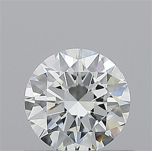 Picture of Natural Diamond 0.40 Carats, Round with Excellent Cut, H Color, VVS2 Clarity and Certified by GIA
