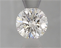 Natural Diamond 0.43 Carats, Round with Excellent Cut, H Color, SI1 Clarity and Certified by GIA