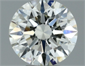 Diamante Natural 0.50 quilates, Redondo , Color I, claridad IF y certificado IGI