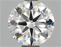 Del inventario de diamantes de laboratorio, 1.46 quilates, Redondo , Color D, claridad VVS2 y certificado IGI