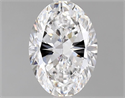 Natural Diamond 1.16 Carats, Oval with  Cut, D Color, VS1 Clarity and Certified by GIA