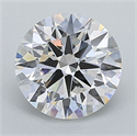Del inventario de diamantes de laboratorio, 1.51 quilates, Redondo , Color F, claridad VS1 y certificado IGI