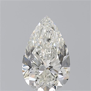 Picture of Natural Diamond 1.01 Carats, Pear with  Cut, J Color, VS2 Clarity and Certified by GIA