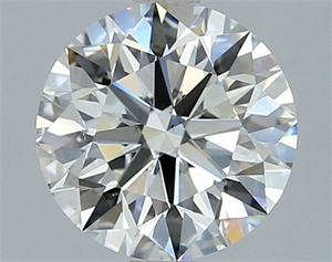 Picture of Natural Diamond 2.09 Carats, Round with Excellent Cut, H Color, VS1 Clarity and Certified by GIA