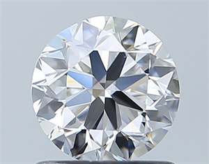 Picture of Natural Diamond 0.90 Carats, Round with Very Good Cut, D Color, VVS2 Clarity and Certified by GIA
