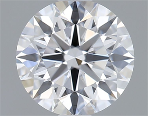 Picture of Lab Grown Diamond 1.06 Carats, Round with Ideal Cut, D Color, VVS2 Clarity and Certified by IGI