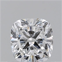 Diamante Natural 0.72 quilates, Del cojín , Color D, claridad VVS1 y certificado GIA
