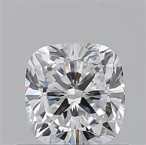 Foto Diamante Natural 0.72 quilates, Del cojín , Color D, claridad VVS1 y certificado GIA de