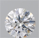 Diamante Natural 0.73 quilates, Redondo , Color E, claridad SI1 y certificado GIA