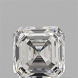 Picture of Natural Diamond 0.50 Carats, Asscher with  Cut, G Color, VS1 Clarity and Certified by GIA