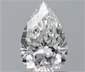 Natural Diamond 0.70 Carats, Pear with  Cut, G Color, SI1 Clarity and Certified by GIA
