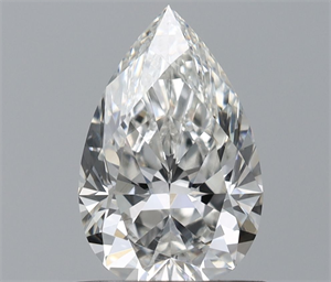 Picture of Natural Diamond 0.70 Carats, Pear with  Cut, G Color, SI1 Clarity and Certified by GIA