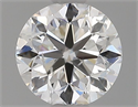 Natural Diamond 0.70 Carats, Round with Very Good Cut, E Color, SI2 Clarity and Certified by GIA