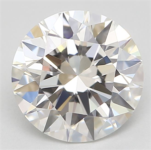 Foto Diamante Natural 1.10 quilates, Redondo , Color G, claridad IF y certificado GIA de