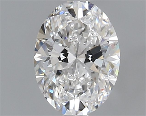 Foto Diamante Natural 0.53 quilates, Ovalado , Color E, claridad VVS1 y certificado GIA de