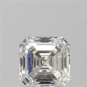 Picture of Natural Diamond 1.02 Carats, Asscher with  Cut, H Color, VS2 Clarity and Certified by GIA